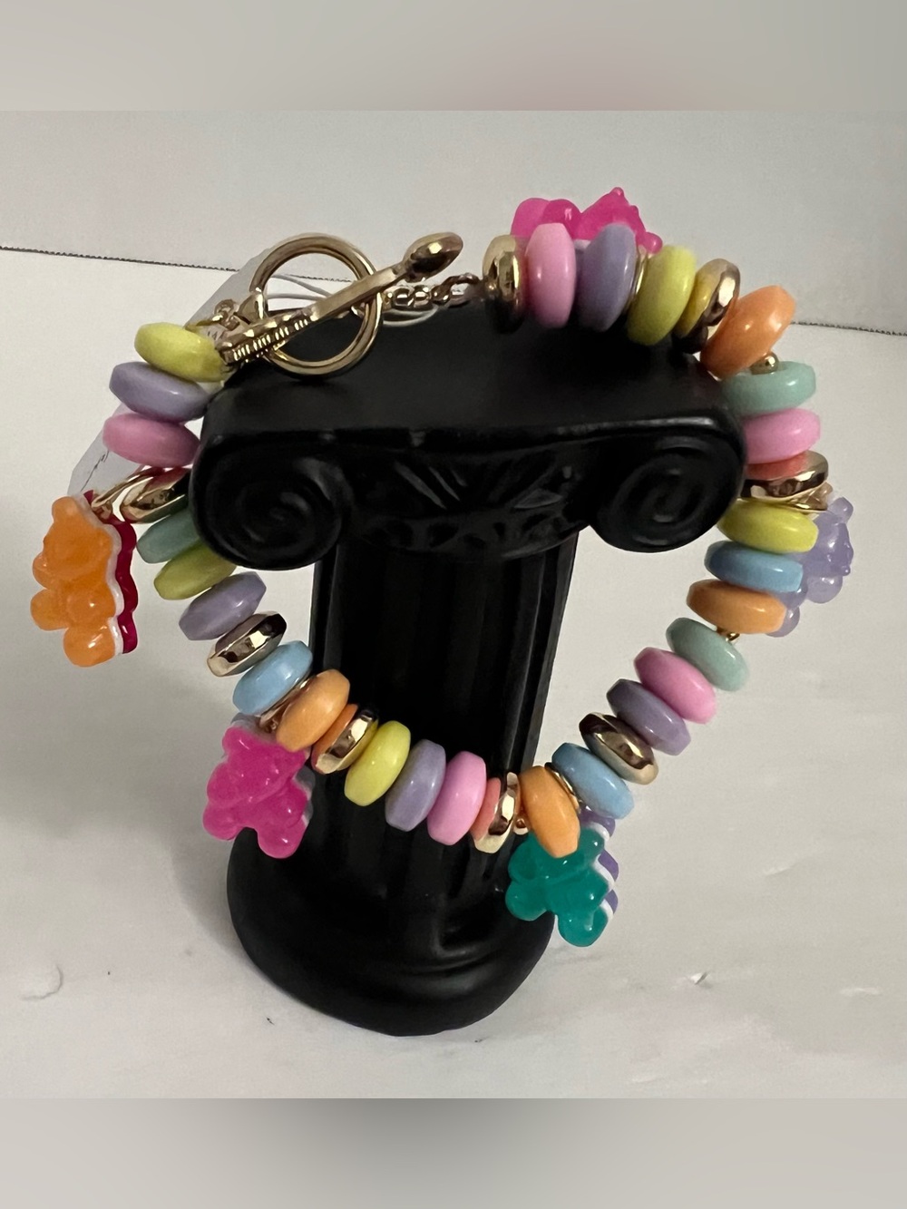 Betsey Johnson  Gummy Bears Charm Bracelet - Multicolor - Picture 9 of 16